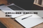 欧洲杯2023赛程表（欧洲杯2023赛程表图片）